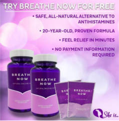 FREE Breathe Now Sinus Relief Sample