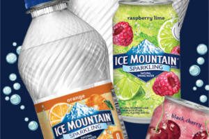 Sparkling Ice Mountain Brand Natural Spring Water