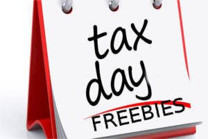 Tax Day Freebies 2018