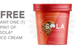 FREE Pint of Sola Ice Cream at Hy-Vee Stores