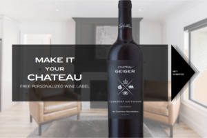 FREE Chateau Souverain Personalized Wine Bottle Labels