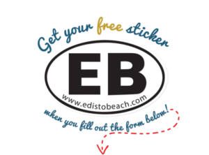 FREE Edisto Beach Sticker