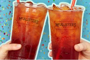 FREE Iced Tea at McAlisters Deli