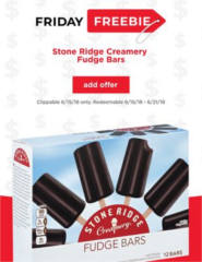 Stone Ridge Creamery Fudge Bars