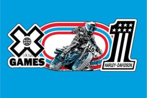 FREE Harley Davidson X Games Sticker