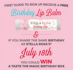 FREE Stella Rosa Birthday Lip Balm