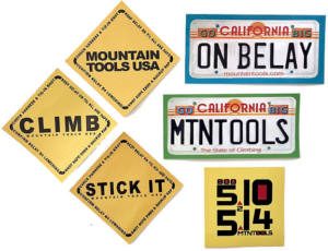 FREE Mountain Tools Stickers