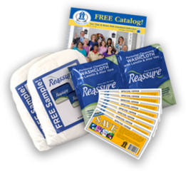 FREE HDIS Sample Pack with Reassure Travel Washcloths