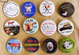 FREE Humane Bumper Stickers and Buttons