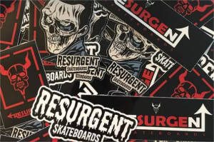 FREE Resurgent Skateboards Stickers