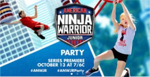 FREE American Ninja Warrior Junior Party Kit