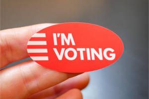 FREE Im Voting Sticker