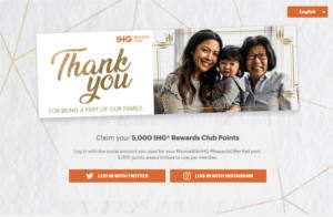 5,000 FREE IHG Rewards Club Points