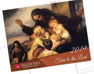 FREE 2019 Heart of the Nation Catholic Art Calendar