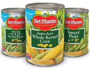 Del Monte Canned Vegetable