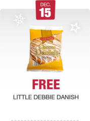 FREE Little Debbie Danish at Kum & Go