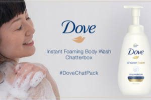 Dove Instant Foaming Body Wash