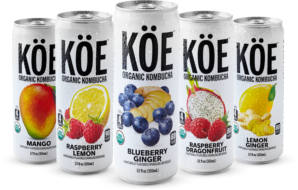 FREE KOE Organic Kombucha Sparkling Drink