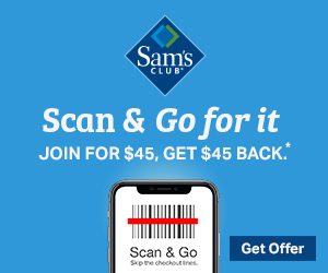 Sams Club - Get $45 Back!