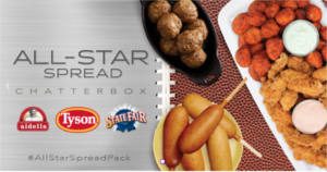 FREE Tyson All-Star Spread Chat Pack