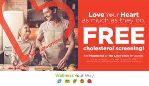 FREE Cholesterol Screenings at Kroger Stores