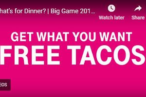 FREE Taco at Taco Bell for T-Mobile Customers Every Week