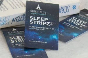 FREE Sleep Club Sleep Stripz Sleep & Recovery Aid Sample