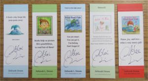 Debra Diesen Autographed Bookmarks