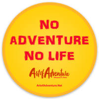 FREE Art of Adventure Sticker