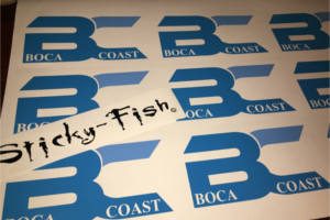 FREE Boca Coast and Sticky-Fish Stickers