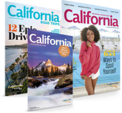 FREE California Visitors & Road Guide, and State Map