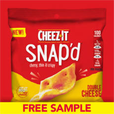 FREE Cheez-It Snapd Sample