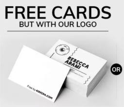 200 FREE Custom Business Cards