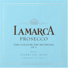 FREE Custom Lamarca Prosecco Bottle Labels