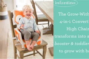 FREE Infantino 4-in-1 Convertible High Chair Product Test