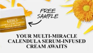 FREE Kiehl's Calendula Serum-Infused Water Cream Sample