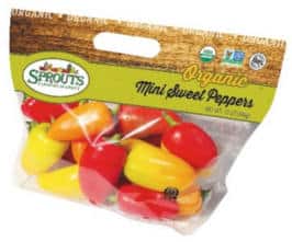 FREE Organic Mini Sweet Peppers at Sprouts Stores