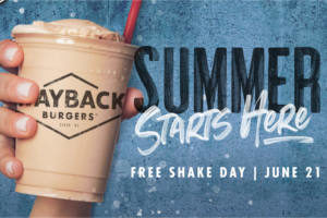FREE Shake at Wayback Burgers