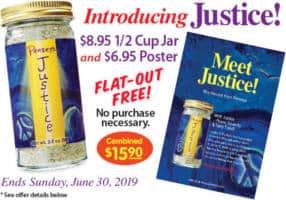 Justice Seasoning and Poster