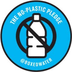 No-Plastic Pledge Stickers
