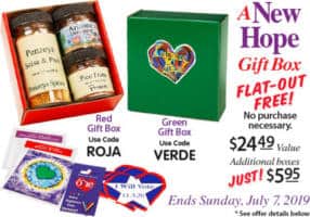 FREE A New Hope Box of Spices at Penzeys Stores