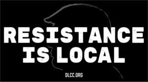 FREE Resistance is Local Sticker