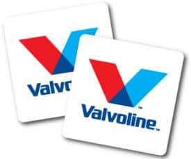 FREE Valvoline Stickers