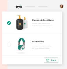 TryIt Bazaarvoice Product Testing
