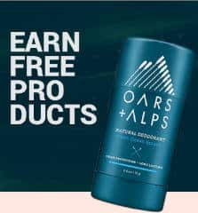 FREE OARS + ALPS Personal Hygiene Products