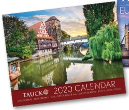get a FREE 2020 Tauck Travel Calendar.