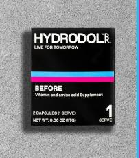 FREE Hydrodol Hangover Relief Supplement Sample