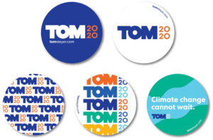 FREE Tom Steyer 2020 Sticker Pack