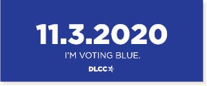 FREE 11.3.2020 Im Voting Blue Sticke