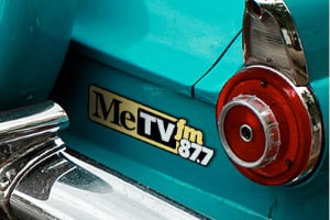 FREE MeTVFM Car Magnet
